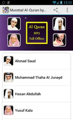 Murottal Al-Quran by 5 Kids (O android App screenshot 3